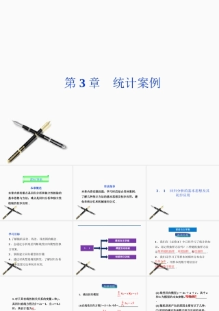 高中数学 第3章31统计案例精品课件 新人教A版选修2-3 课件