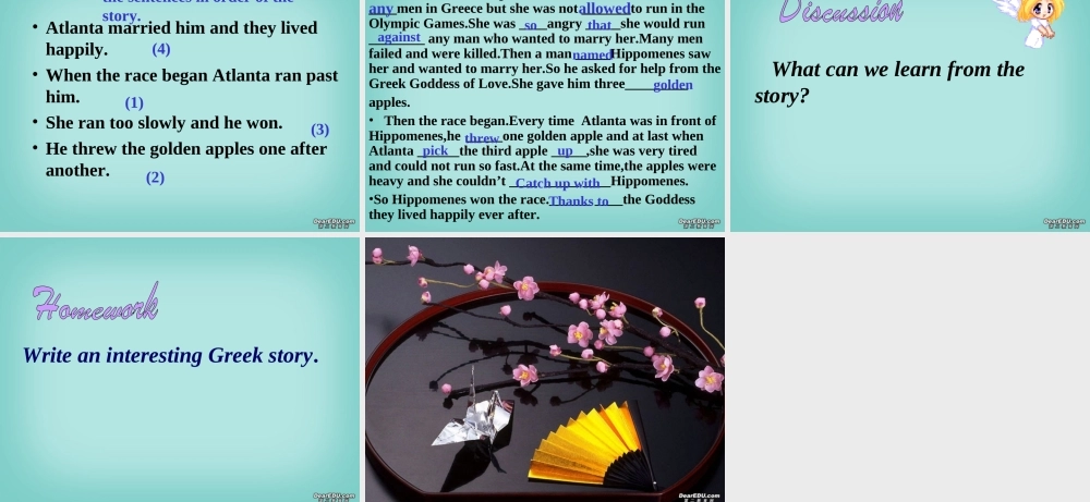 浙江地区高一英语模块二Unit2 using language课件