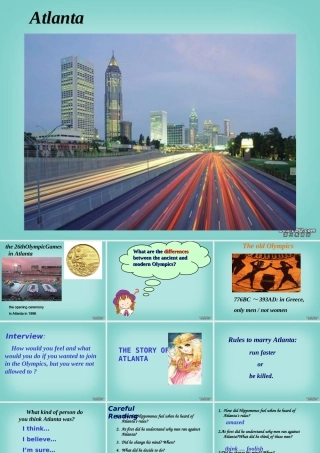 浙江地区高一英语模块二Unit2 using language课件