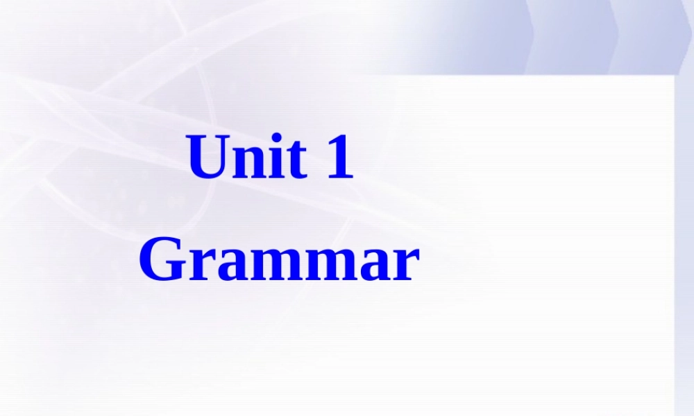 unit1grammar1