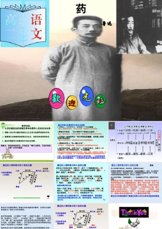 高三语文下册 药课课件 人教版第六册 课件