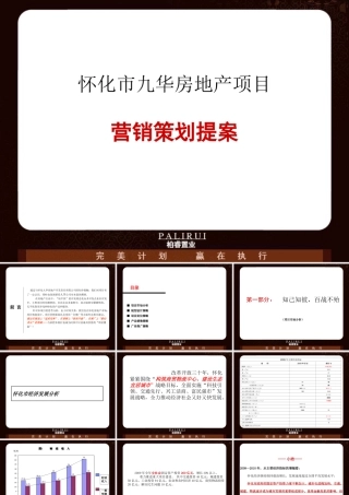 湖南怀化市九华房地产项目营销策划提案