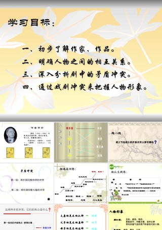 高二语文上册(雷雨)课件 人教版第三册 课件