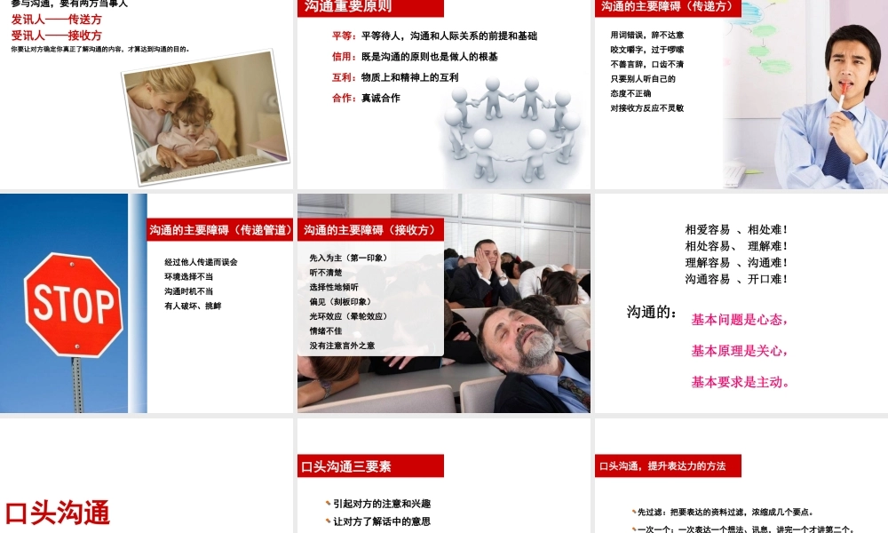 培训PPT有效沟通技巧