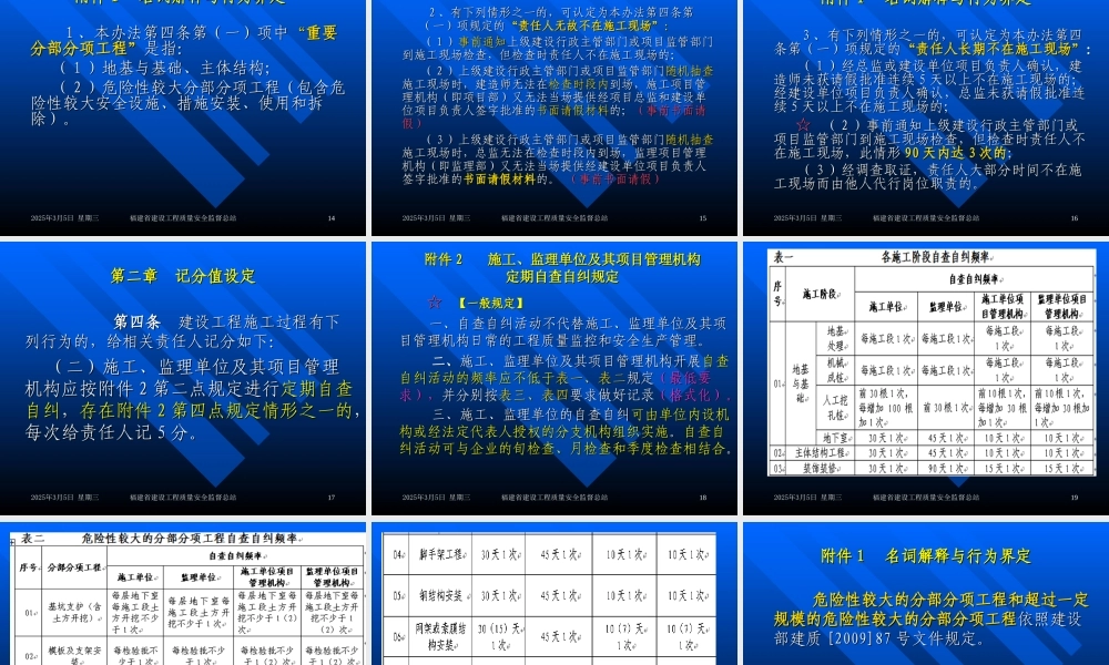 《福建省建设工程质量安全动态管理办法》宣贯(企业版)