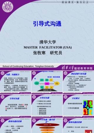 清华大学(内部)引导式沟通-讲义版201511(0.5日)