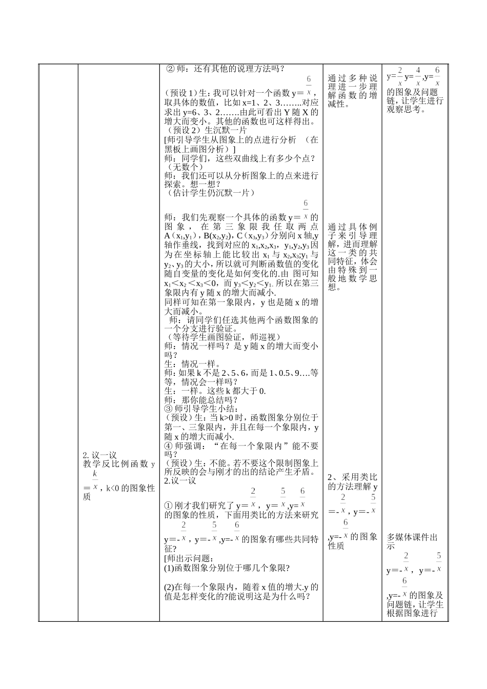反比例函数的图像与性质2-(2)_第2页