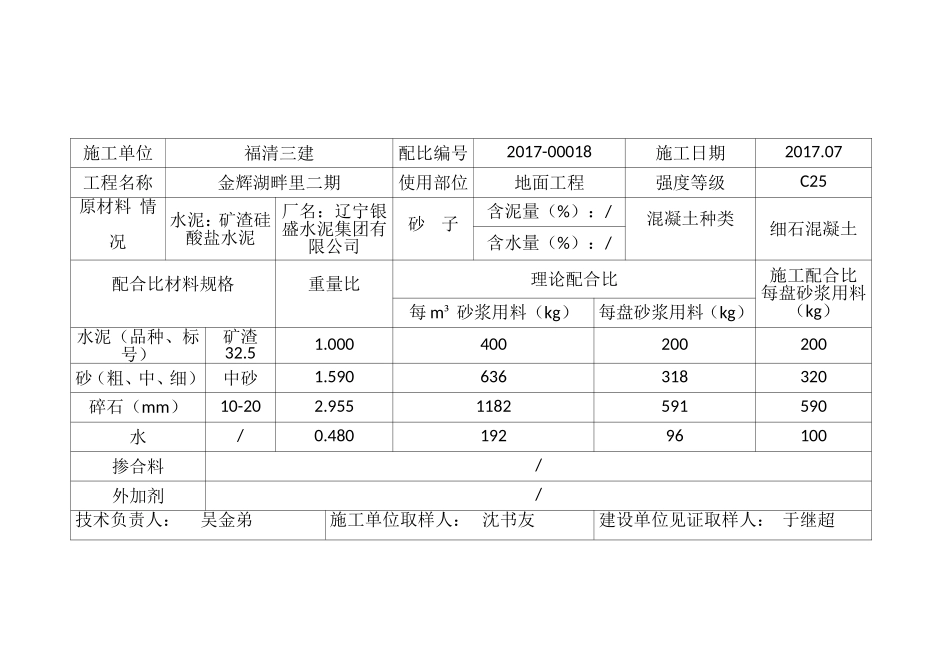 砂浆配合比公示牌_第3页