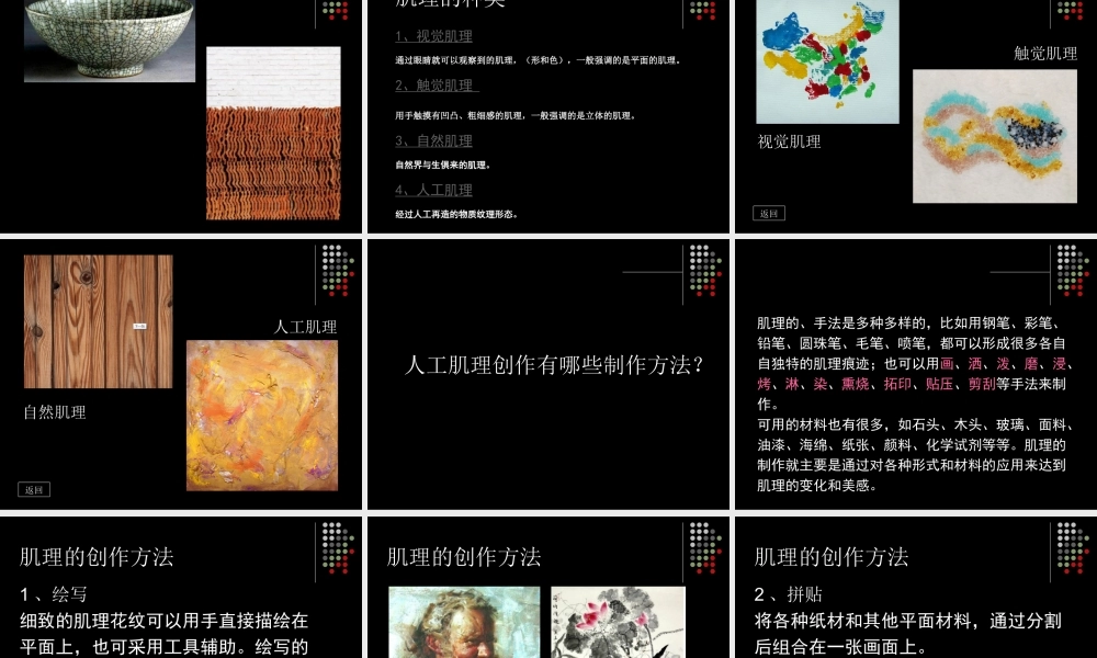 平面构成基本形式(肌理构成)