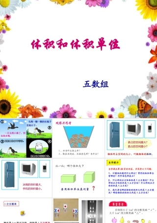 毛啦啦体积及体积单位(最新)