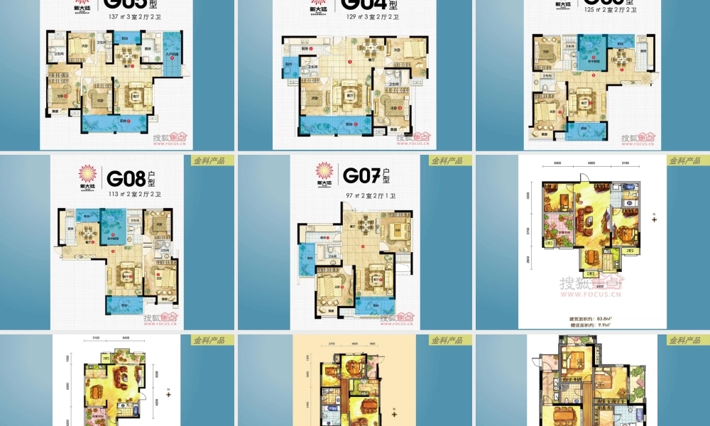 最新花园洋房研究及户型
