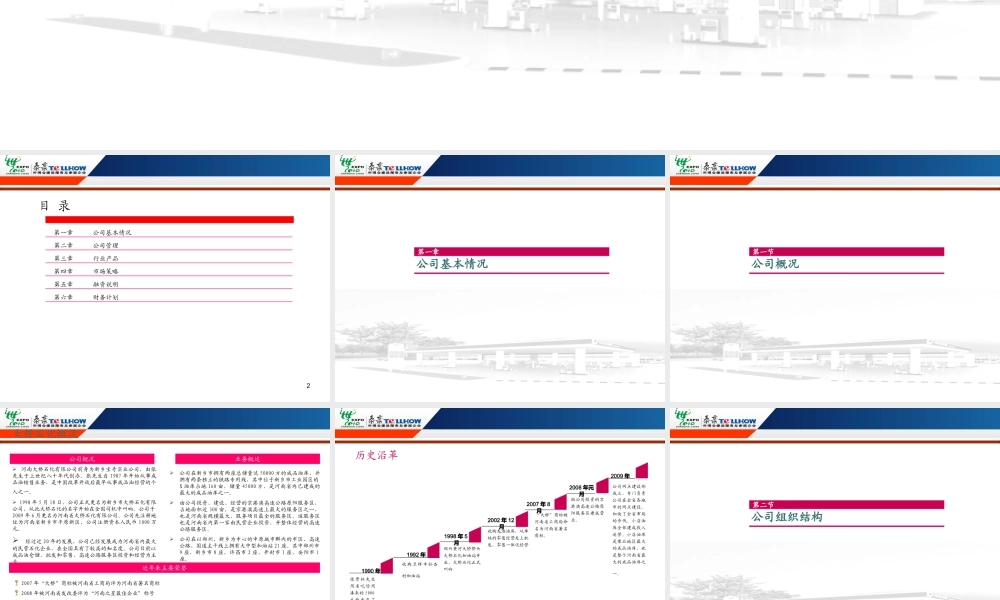 某公司融资计划书