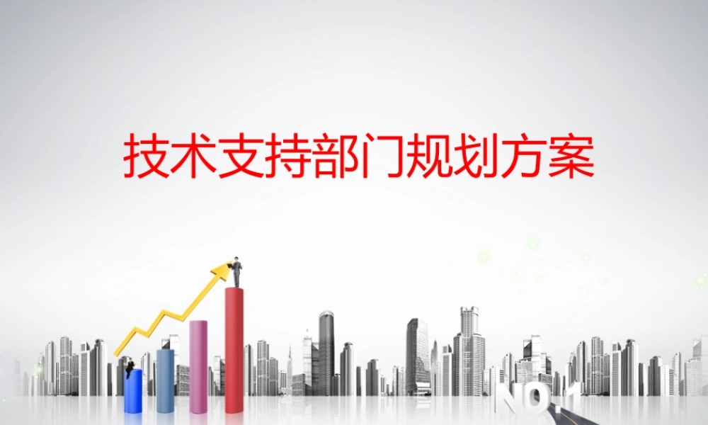 技术支持部门规划方案书