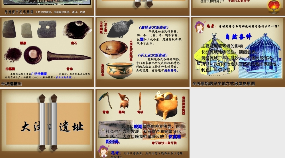 原始农耕文化的遗存