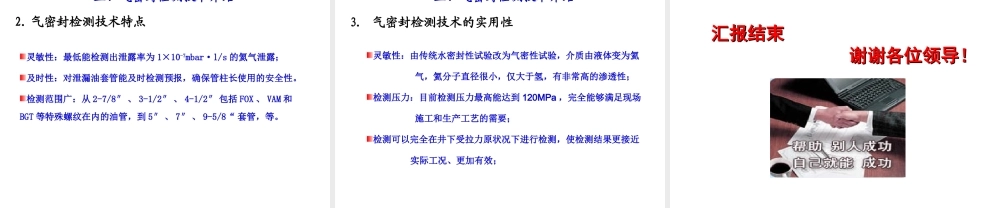 油套管气密封检测技术