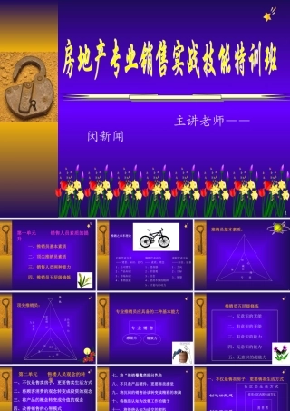 房地产置业顾问销售技巧,房地产置业顾问培训师