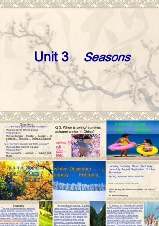 Unit3seasons