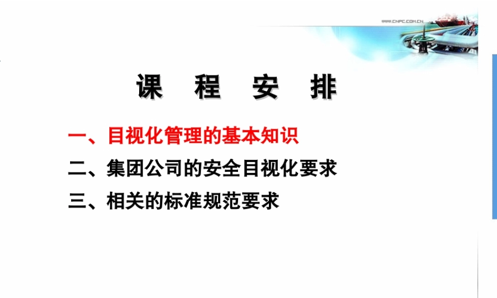 目视化管理讲解
