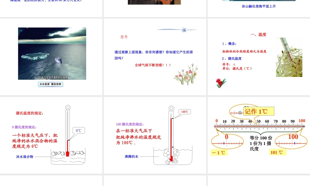 4.1从全球变暖谈起