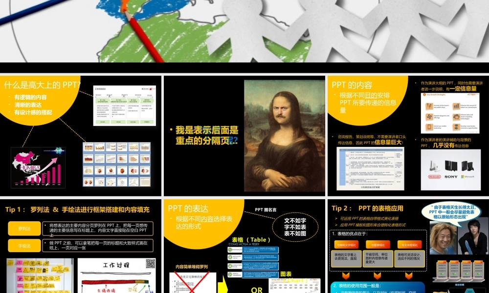 如何制作高大上的PPT