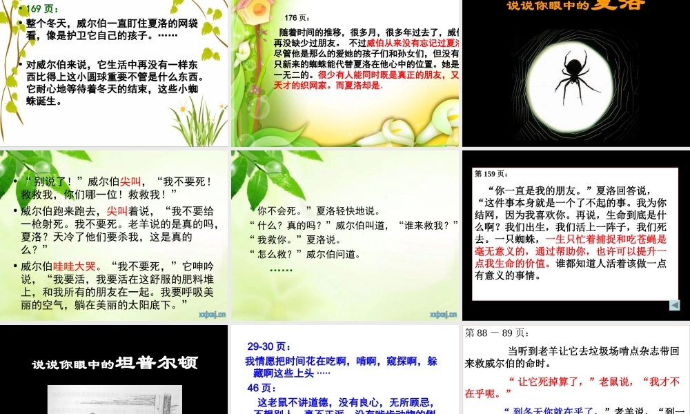 《夏洛的网》主题探讨