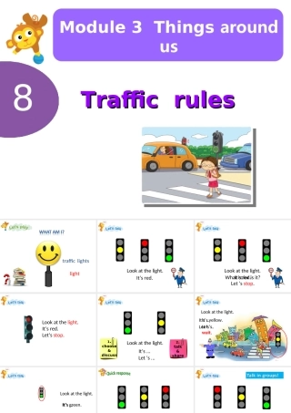 Module-3-Unit-8-Traffic-rules-课件1