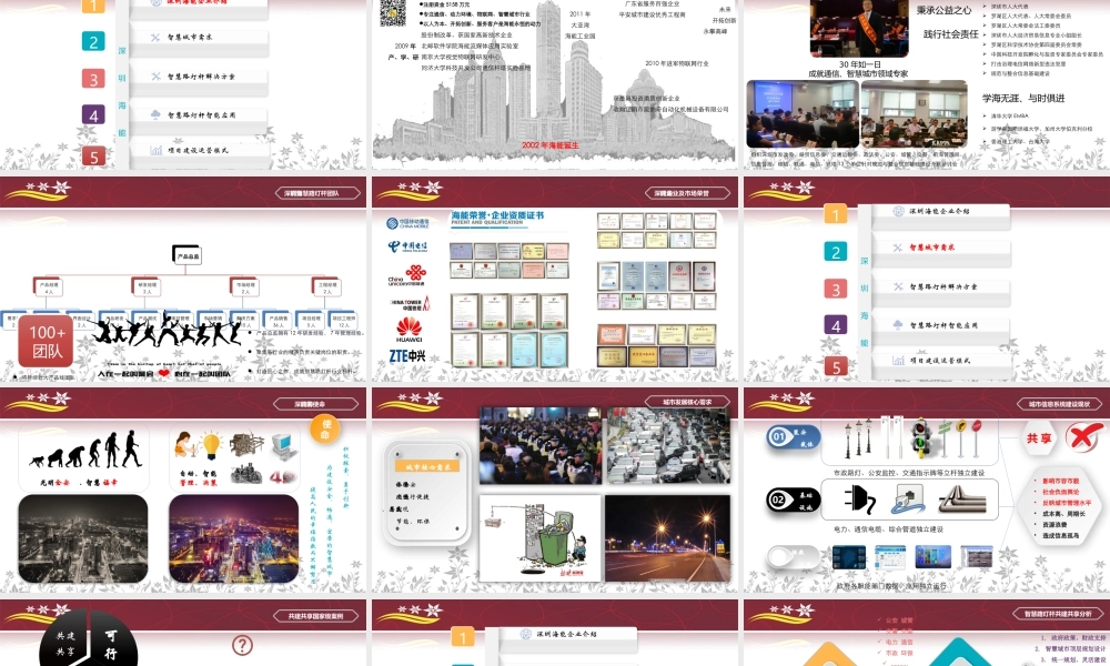 海能-智慧路灯杆解决方案-技术版-茂名专用