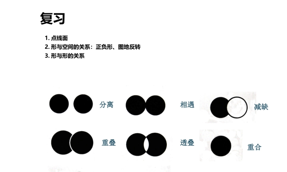 平面构成基本型与骨骼