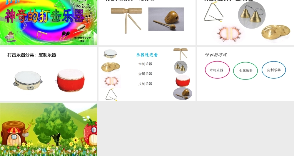 知识与技能打击乐器分类、贺绿汀