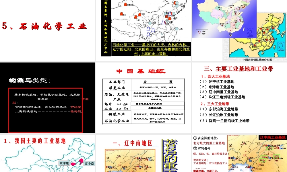 中国的工业(共77张) (共77张PPT)