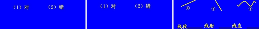 (人教新课标)四年级数学上册《直线、射线、线段和角》教学课件2