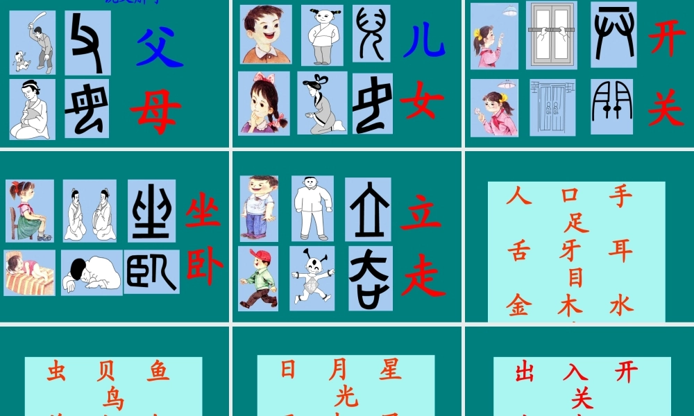 汉字的造字法