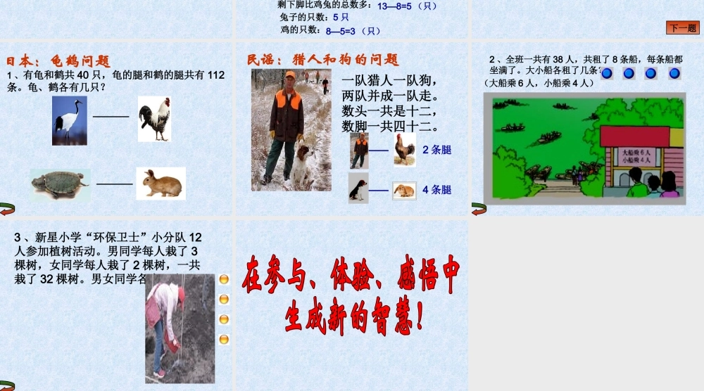 鸡兔同笼课件123