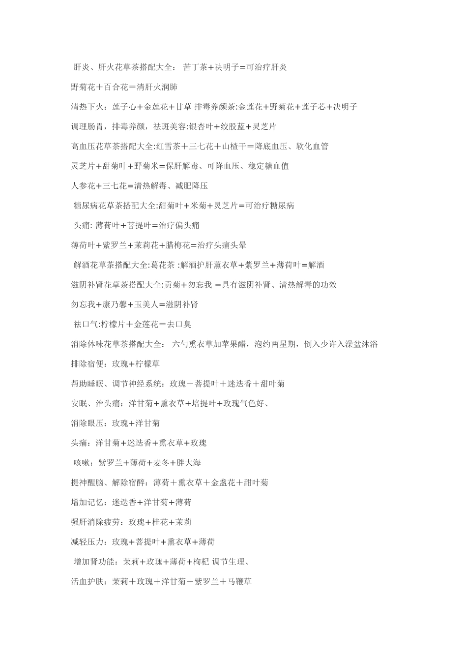 花茶搭配配方大全_第2页