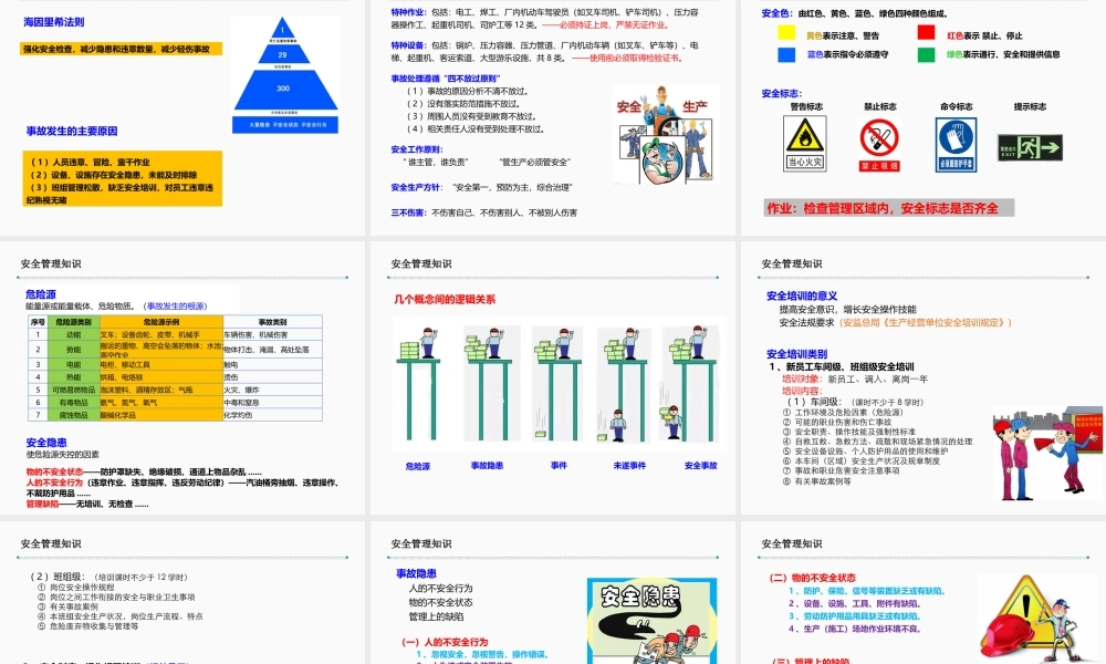 建筑企业员工安全EHS培训