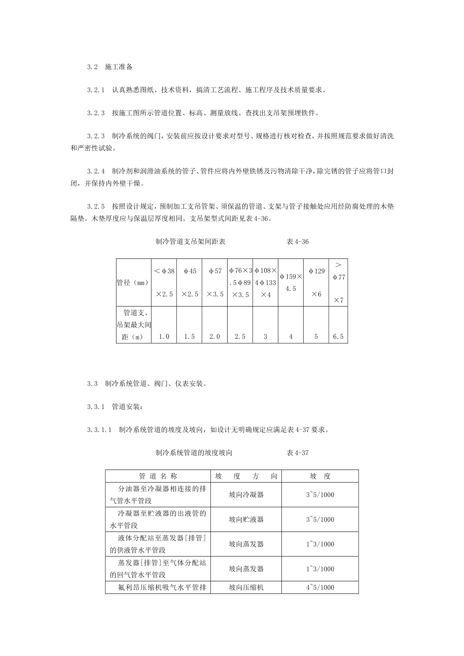 制冷管道安装工艺标准_第2页