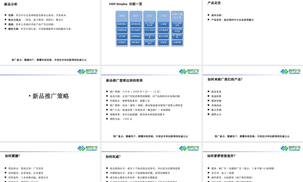 品牌推广年度规划与预算案例