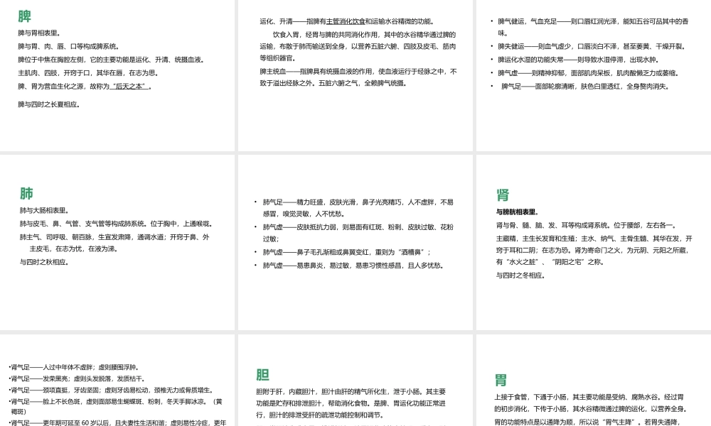 中医基础及面、背诊(完成)
