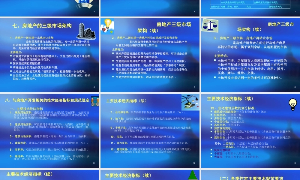 中国房地产项目开发流程及其运作模式