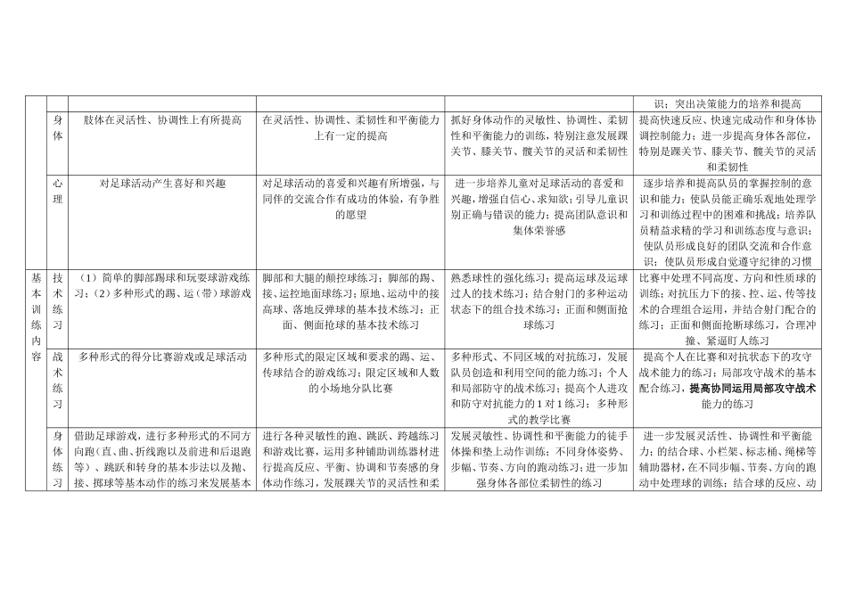中小学足球训练大纲_第2页