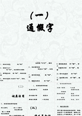 孔雀东南飞所有知识整理