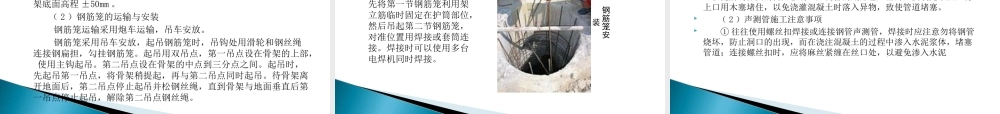 施工单位-旋挖钻和反循环回转钻机