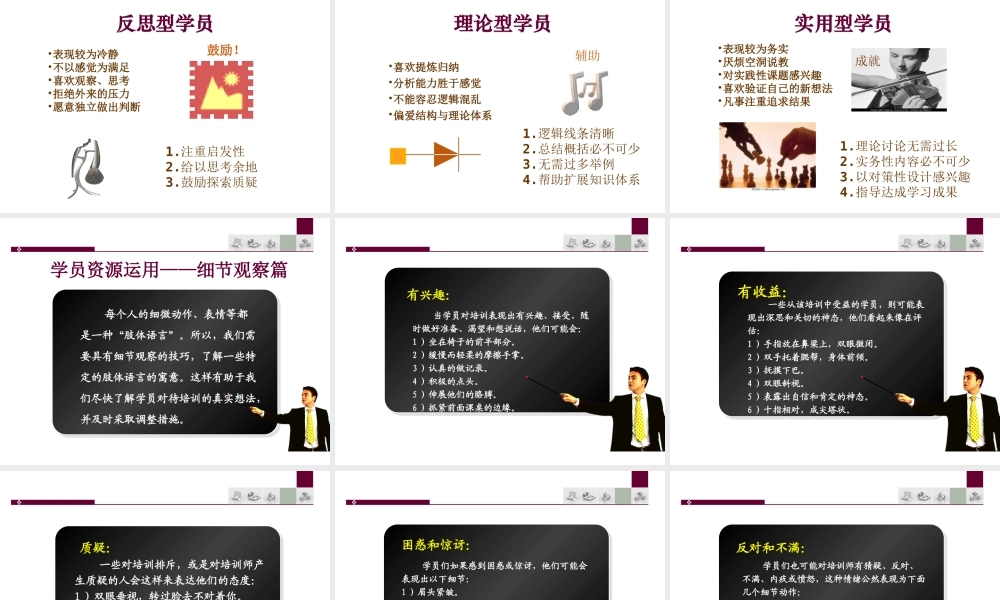 培训师的核心技能