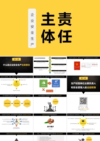 企业安全生产主体责任