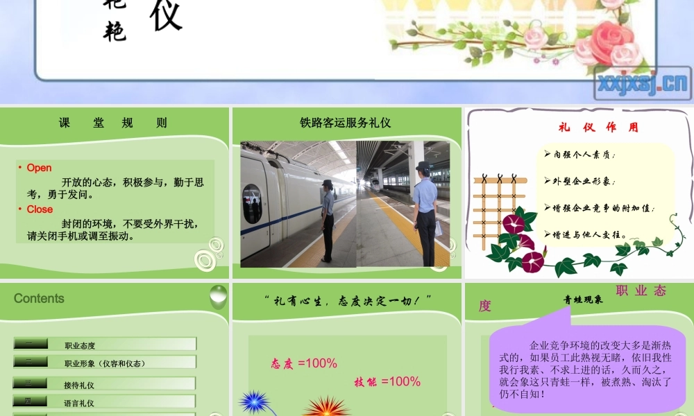 客运服务礼仪(完整版)