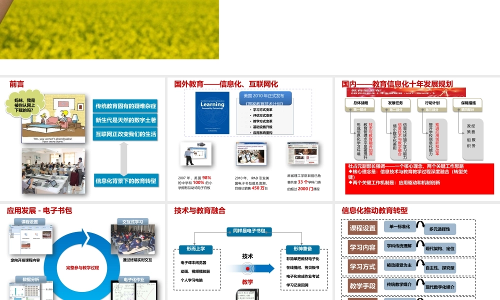 智慧校园解决方案pptx