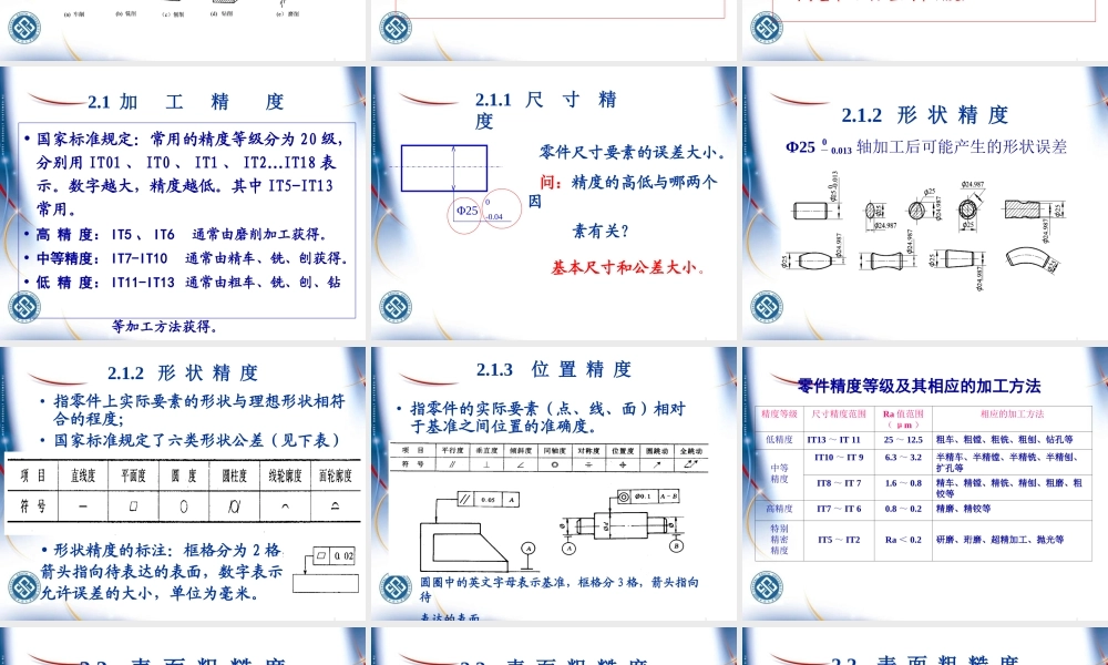 机械加工工艺基础