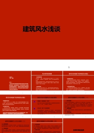 房地产风水培训