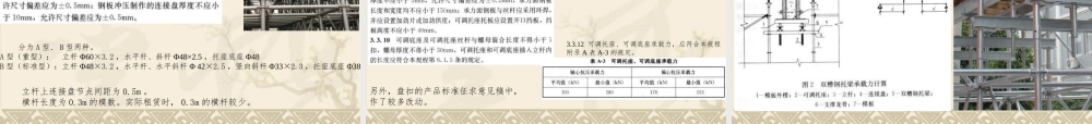 建筑工程承插型盘扣式钢管支架施工要点详细解析