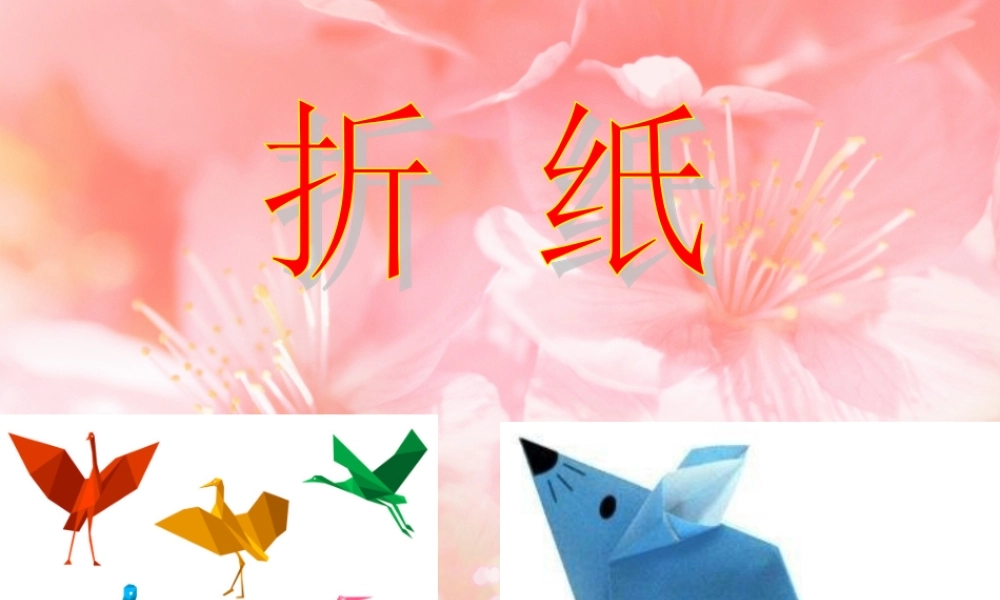 综合实践课——折纸.ppt
